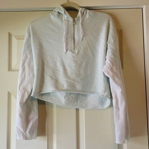 Crop hoodie PINK brand